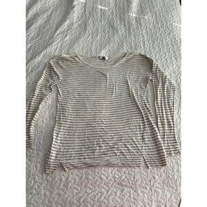 Old Navy stripped long sleeve soft tshirt size large